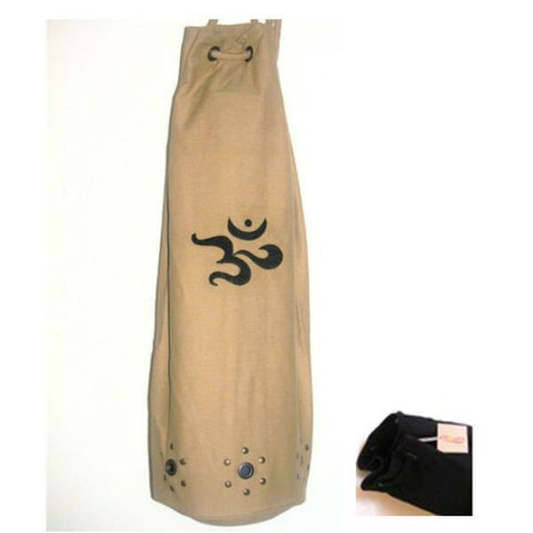 Kushoasis Yoga Bag - Omsutra Om Mahashakti Mat Bag - Color - Black OM101012-Black